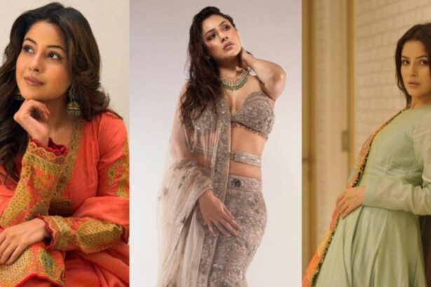 Hunterfly 026 03 13 220613 Shehnaaz Gill wearing elegant traditional outfits perfect for wedding season – IndyaStory