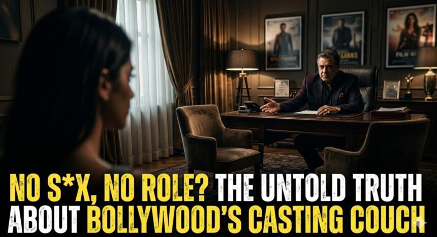 Hunterfly 026 03 22 083534 Bollywood actress facing audition challenges, representing the casting couch issue