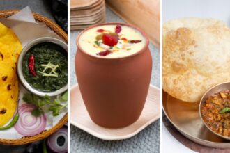 Hunterfly 026 03 22 171421 Kapurthala food dishes including kulcha butter chicken lassi and phirni