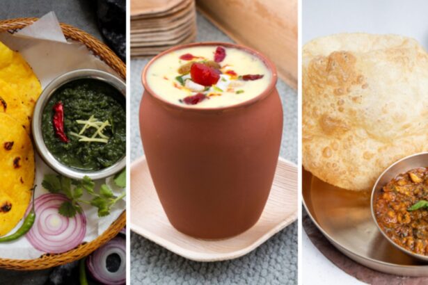 Hunterfly 026 03 22 171421 Kapurthala food dishes including kulcha butter chicken lassi and phirni