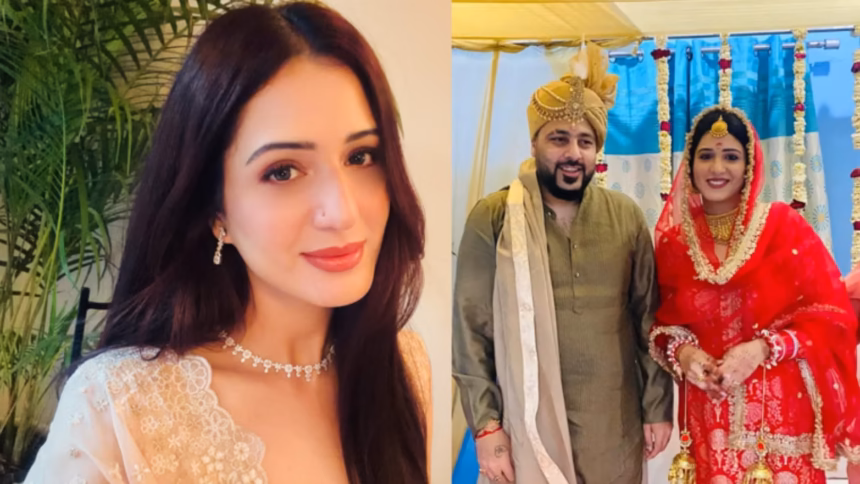 Hunterfly 026 03 27 160422 Isha Rikhi Punjabi actress wedding look viral