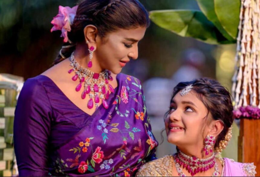 Lakshmi Manchu Daughter Half Saree Ceremony Photos