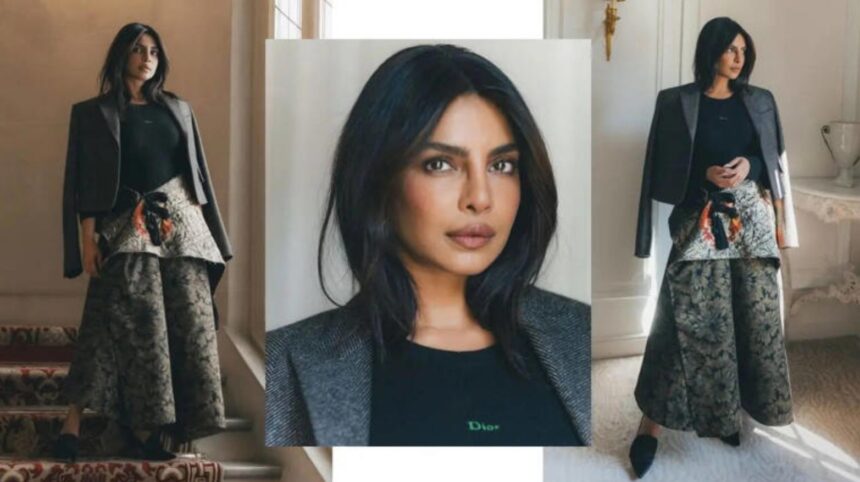 Hunterfly 2026 03 05 185113 Priyanka Chopra at Dior show during Paris Fashion Week 2026