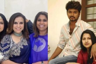 Hunterfly 2026 03 07 210301 Sangeetha Sornalingam at Aishwarya Shankar wedding reception in Chennai