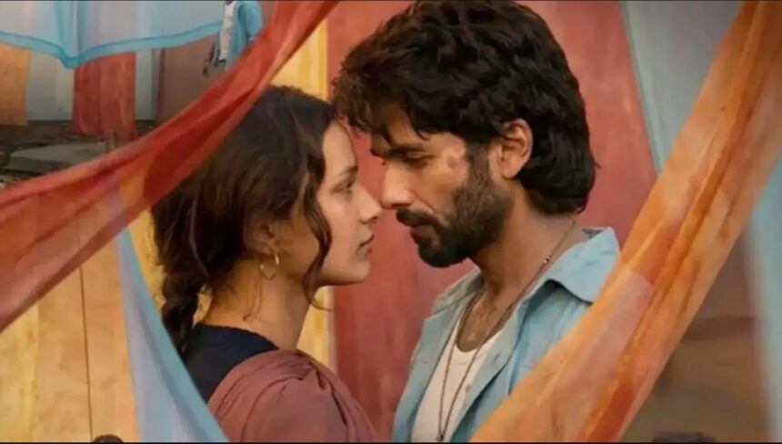 Shahid Kapoor and Triptii Dimri in O Romeo