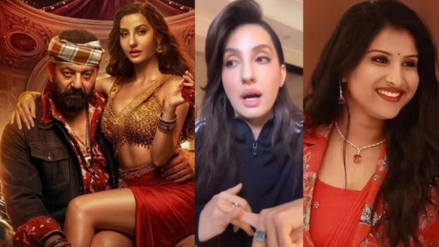 Hunterfly 2026 03 22 185430 Sarke Chunar controversy Mangli apology Nora Fatehi song backlash