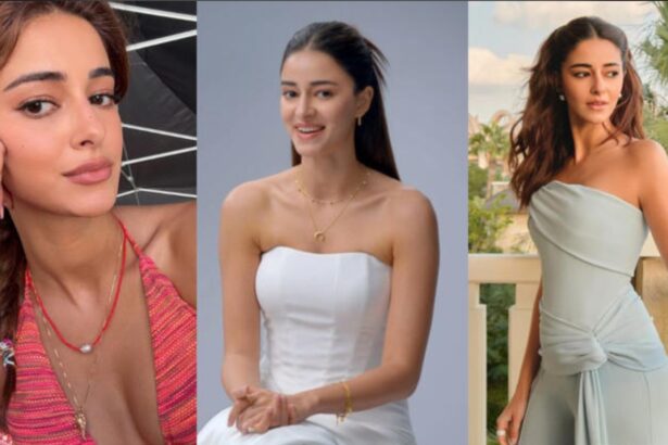 Ananya Panday summer hairstyle looks