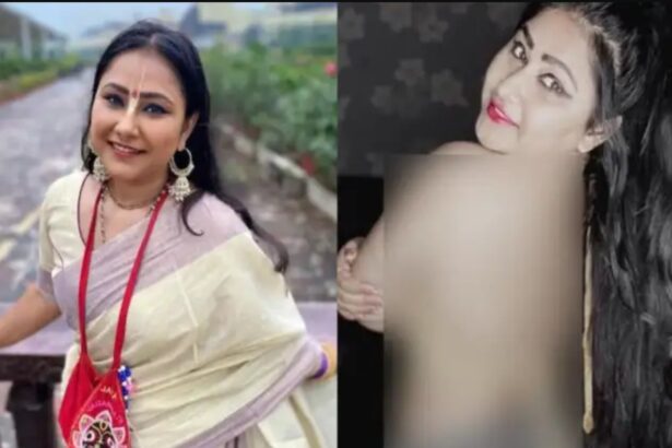 Priyanka Pandit at a Bhojpuri film event