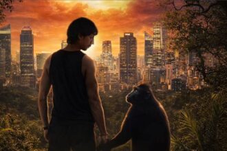 "Teaser poster of Lakadbaggha 2: The Monkey Business featuring Anshuman Jha"