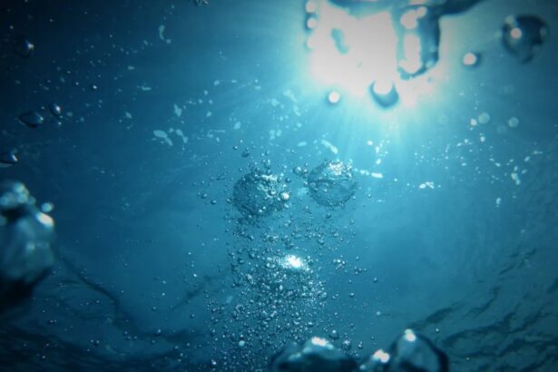frozen water crystal structure experiment under microscope