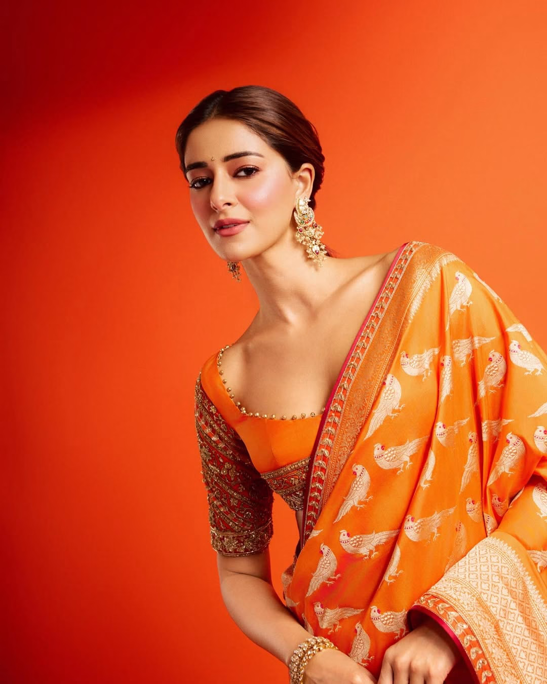 Hunterfly Proud to drape a Banarasi brocade saree by Swadesh that celebrates the skill and artistry of our jpg