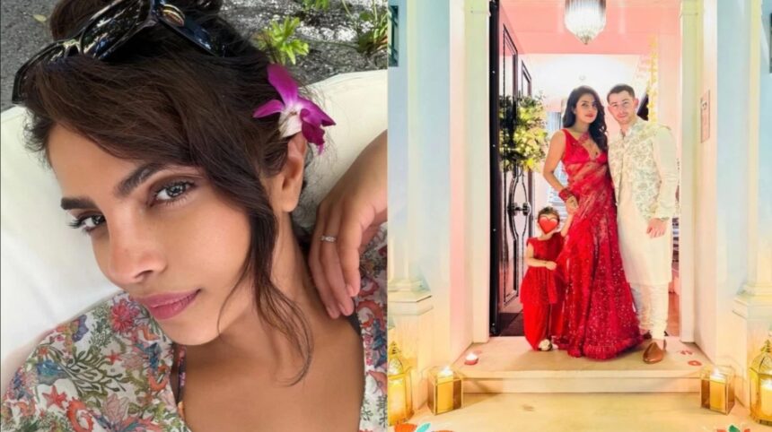 Priyanka Chopra with daughter Malti Marie