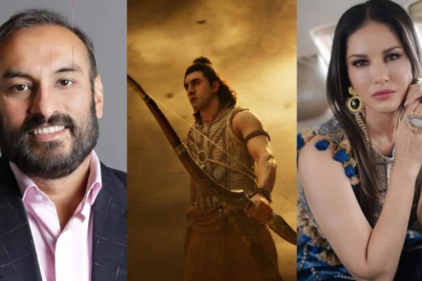 Ramayana film Ranbir Kapoor look, Sunny Leone Hollywood series The Giant, Abhishek Bachchan family interview
