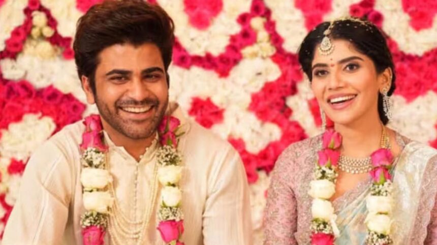 Sharwanand Rakshita Reddy wedding photos deleted rumors, Sharwanand Biker movie look