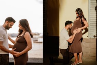 Swati Rajput pregnancy announcement maternity photos with Saurabh Goyal