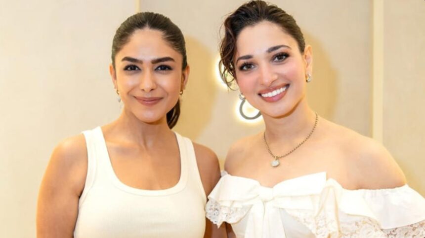 Mrunal Thakur Tamannaah Bhatia friendship sisterhood interview