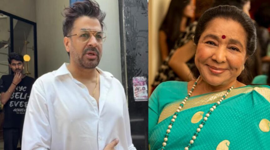 Hunterfly 026 04 13 195121 Rajat Bedi reacts to Asha Bhosle death viral video