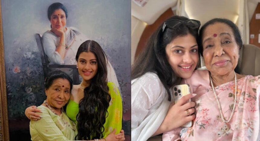 Asha Bhosle Zanai Bhosle relationship modern family bond