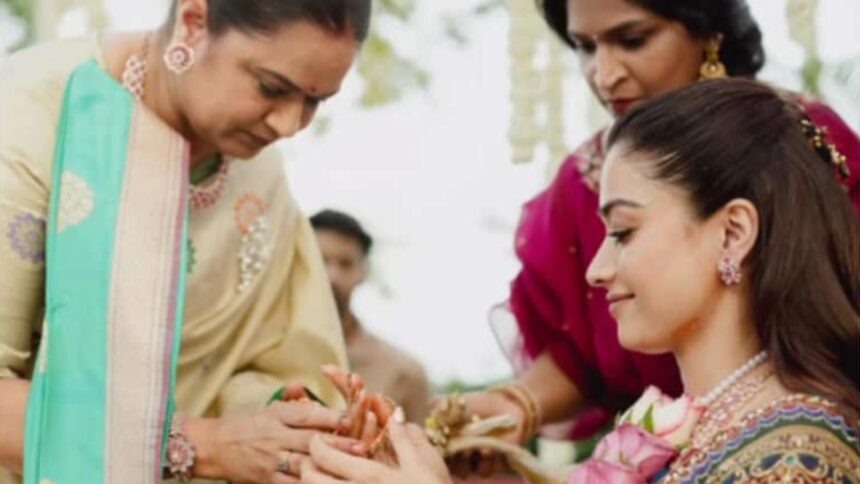 Hunterfly 2026 04 04 200409 Rashmika Mandanna unseen wedding photos heirloom bangles