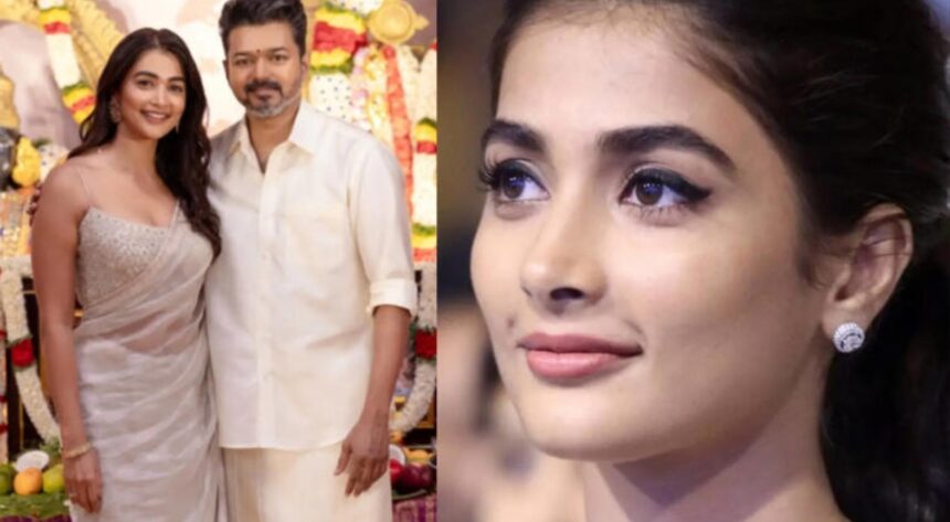 Pooja Hegde reacting to Jana Nayagan leak controversy