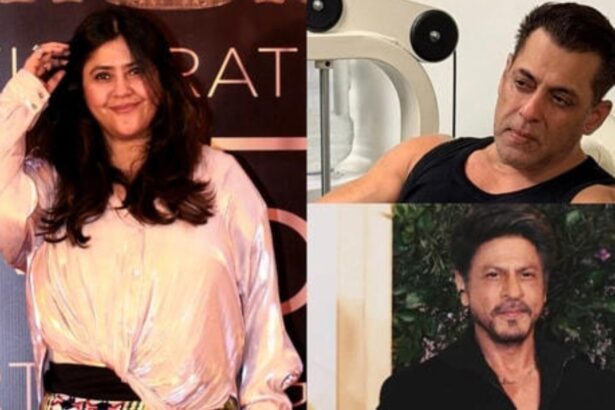 Hunterfly 26 04 11 201722 Ekta Kapoor Shah Rukh Khan Salman Khan birthday party Bollywood event