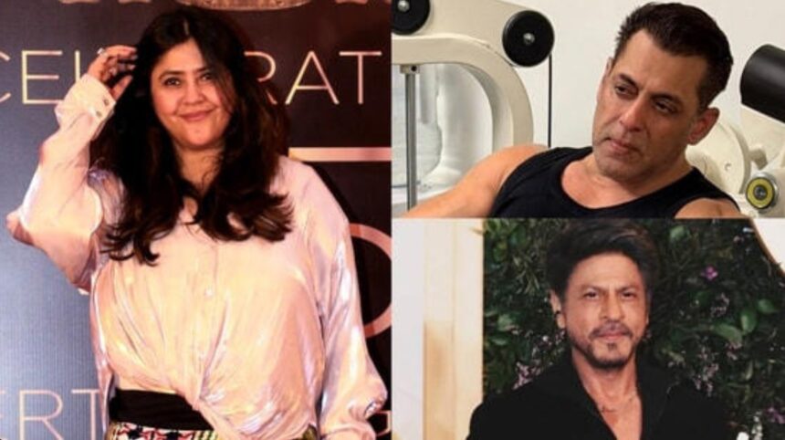 Hunterfly 26 04 11 201722 Ekta Kapoor Shah Rukh Khan Salman Khan birthday party Bollywood event