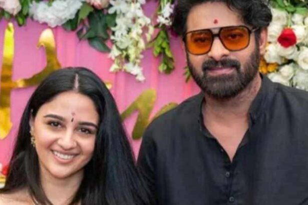 Prabhas in Fauzi film set visuals