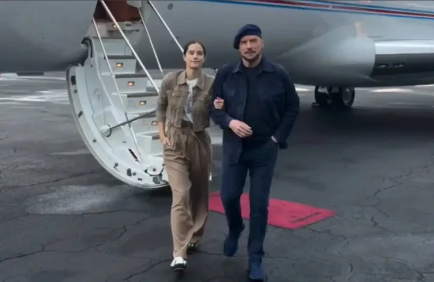 Hunterfly 026 05 17 124843 11zon John Travolta piloting his private plane en route to Cannes Film Festival with daughter Ella Bleu