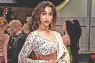 Hunterfly 026 05 25 192913 11zon Anupria Goenka at Cannes Film Festival 2026 in statement Indo-Western outfit
