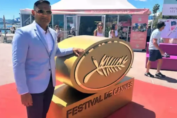 Hunterfly 026 05 27 183106 11zon Filmmaker Sandip Patel representing SRHP Films at Cannes Film Festival 2026