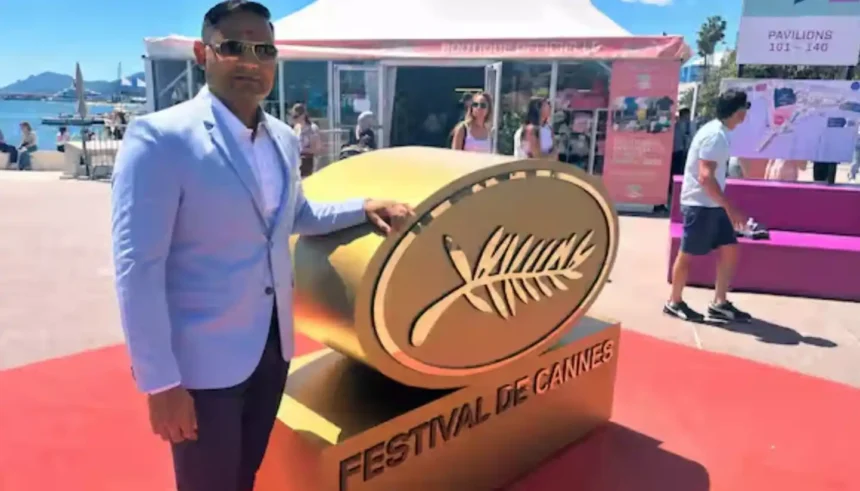 Hunterfly 026 05 27 183106 11zon Filmmaker Sandip Patel representing SRHP Films at Cannes Film Festival 2026