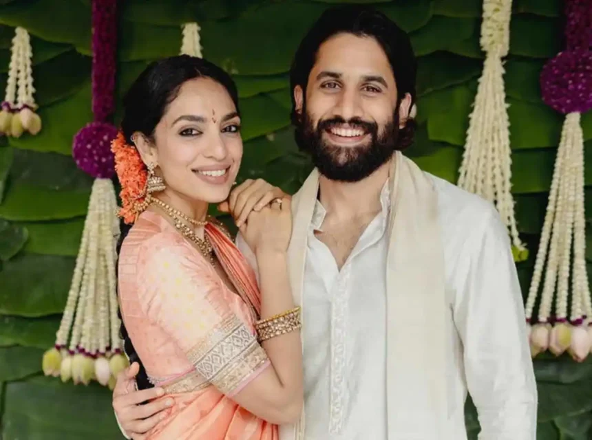 Sobhita Dhulipala discussing public attention and personal growth during an interview