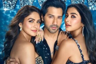 Varun Dhawan Mrunal Thakur Pooja Hegde Viral Video