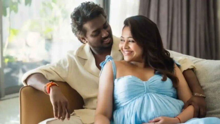 Hunterfly 2026 05 17 141541 11zon Atlee and Priya Mohan introducing newborn daughter Miyou in family announcement post