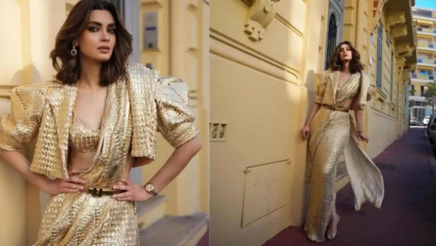 Hunterfly 2026 05 19 001200 11zon 11zon Diana Penty Gold Saree Cannes 2026