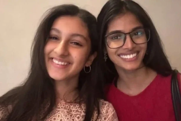 Sitara Ghattamaneni with Chanel ambassador Bhavitha Mandava