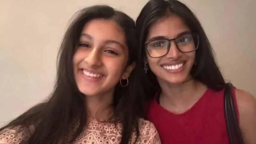 Sitara Ghattamaneni with Chanel ambassador Bhavitha Mandava