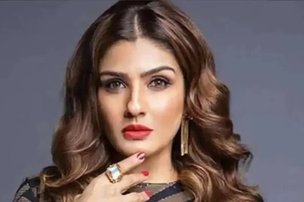 Raveena Tandon speaking during an interview about family and generational differences