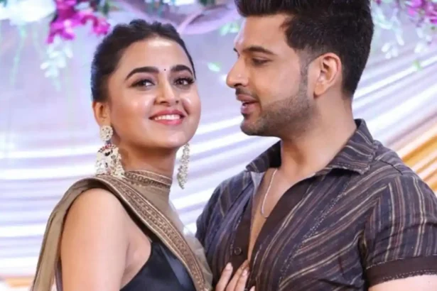 Hunterfly 2026 05 22 184438 11zon Tejasswi Prakash and Karan Kundrra during Desi Bling appearance