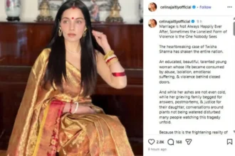 Celina Jaitly speaks about marriage struggles after Twisha Sharma death case