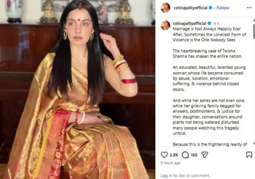 Hunterfly 2026 05 26 100153 11zon Celina Jaitly speaks about marriage struggles after Twisha Sharma death case
