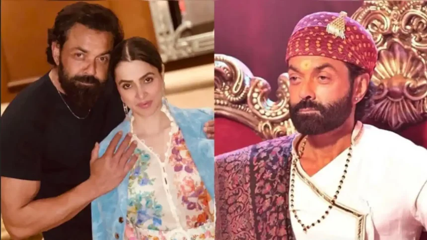 Hunterfly 2026 05 28 101529 11zon Bobby Deol speaking about wife Tanya Deol and Aashram series
