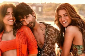 Hunterfly 2026 05 31 121223 11zon Shahid Kapoor, Kriti Sanon and Rashmika Mandanna during Cocktail 2 promotions
