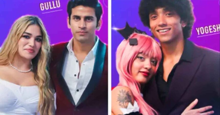 Gullu and Kaira with Yogesh and Ruru during Splitsvilla 16 finale voting twist