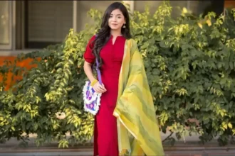 Bangladeshi actress Arohi Mim amid online viral controversy discussions.