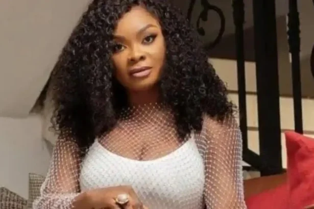 Ghanaian actress Beverly Afaglo Baah with husband Choirmaster