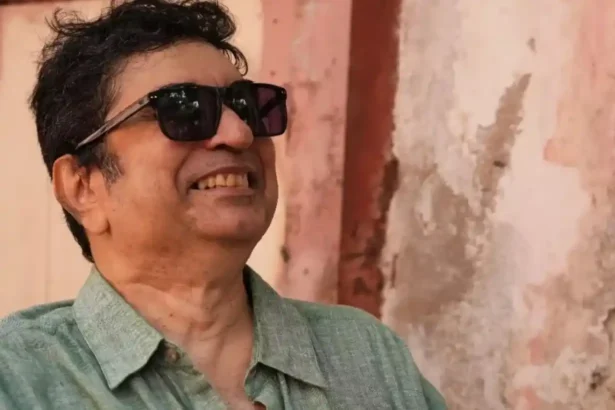 Bengali filmmaker Anik Dutta during a public event