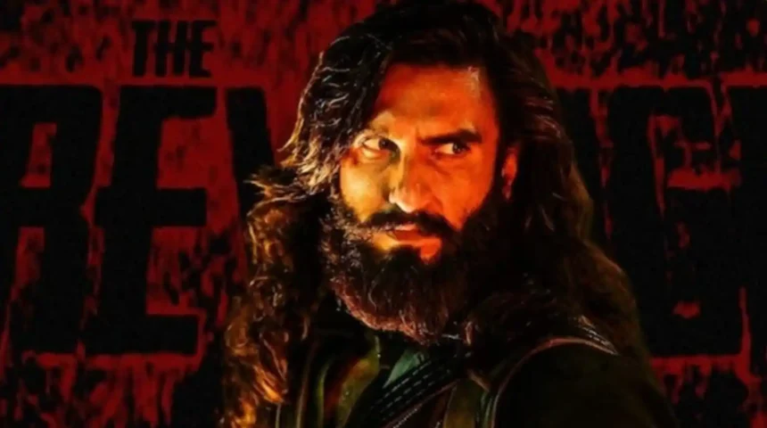 Ranveer Singh in Dhurandhar The Revenge OTT release poster