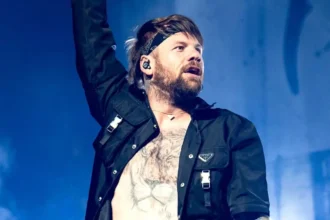 Hunterfly 6 05 24 143422 11zon Beartooth singer Caleb Shomo and Fleur Shomo during happier times together