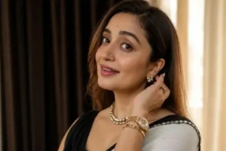 Actress Pallavi Purohit during an interview